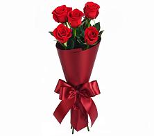 Букет 5 Красных роз Эдлесс Лав в Зернограде