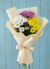 Букет цветов из:  Хризантемы #REPLACE_PRED# Зернограде