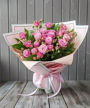 Букет Розовый кустик в Зернограде