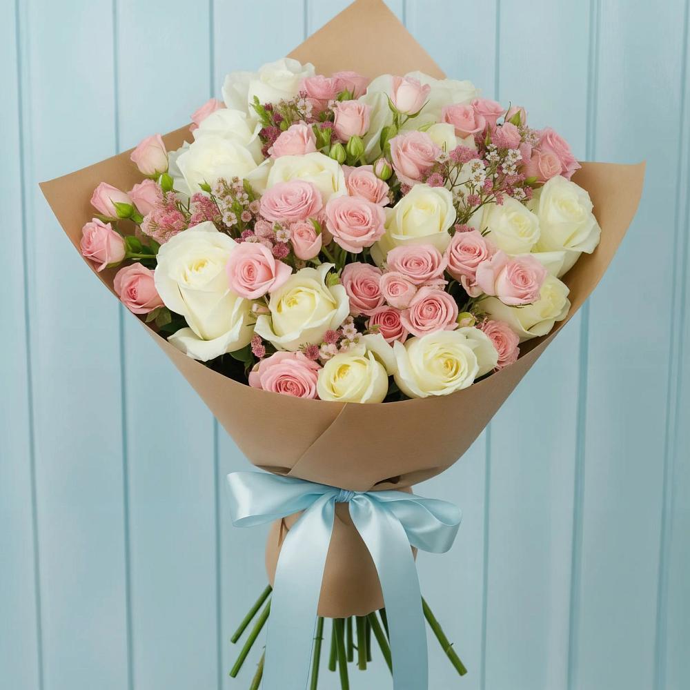 Букет цветов из: Розы в Зернограде