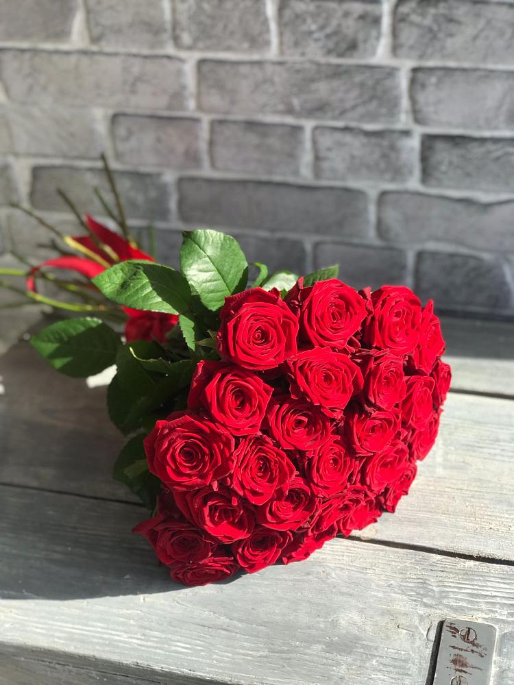 Букет Красные розы Фридом в Зернограде