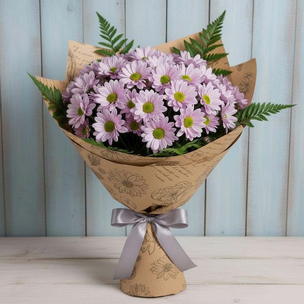 Букет цветов из: Хризантемы в Зернограде