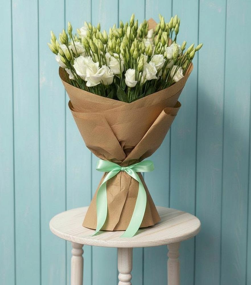 Букет цветов из: Лизиантусы в Зернограде