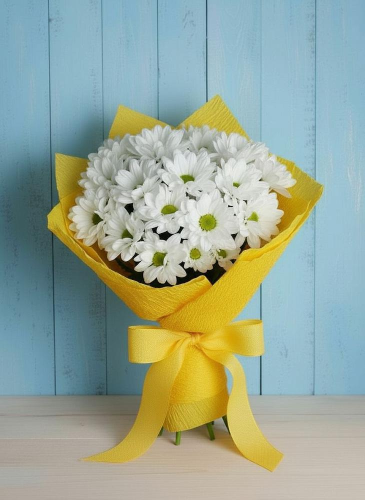 Букет цветов из: Хризантемы в Зернограде