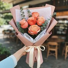 Букет цветов из:  Розы в Зернограде