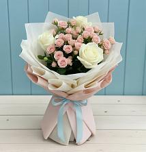 Букет цветов из:  Розы в Зернограде