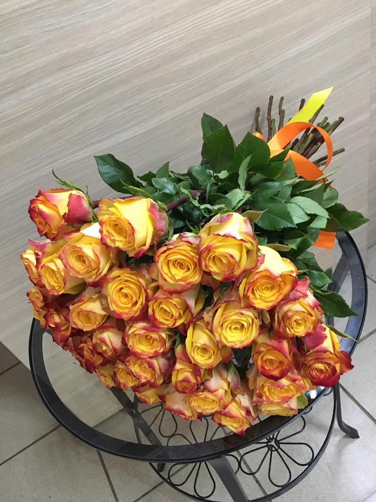 Букет Желтые розы в Зернограде