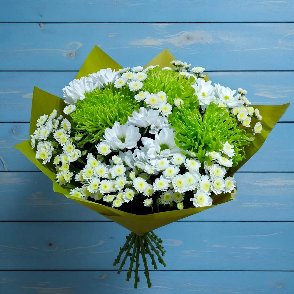 Букет цветов из: Хризантемы в Зернограде