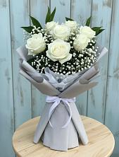 Букет цветов из:  Розы в Зернограде