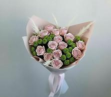 Букет цветов из:  Розы и Хризантемы в Зернограде