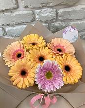 Букет цветов из:  Герберы #REPLACE_PRED# Зернограде