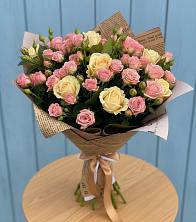 Букет цветов из:  Розы в Зернограде
