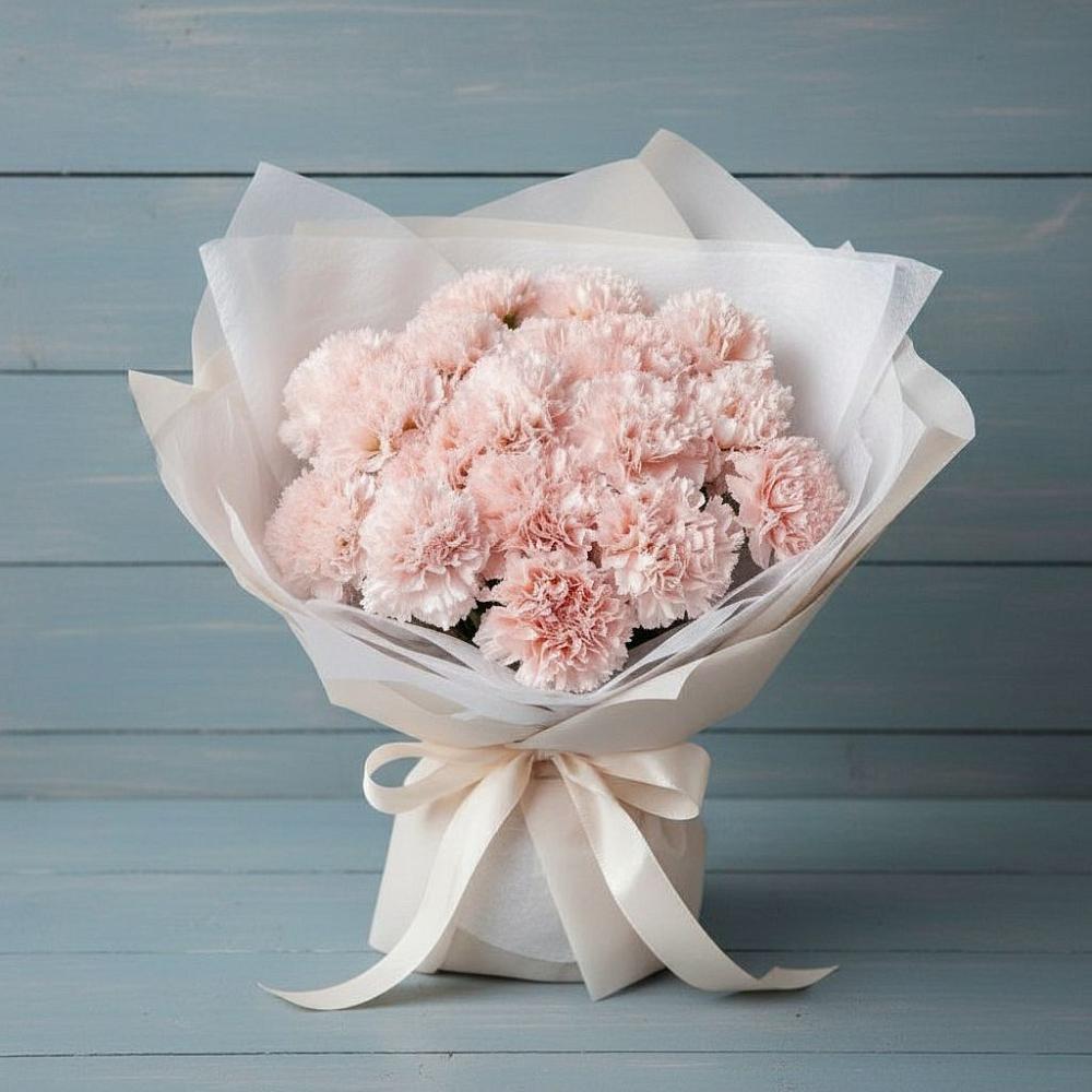 Букет цветов из: Гвоздики в Зернограде