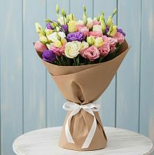 Букет цветов из:  Лизиантусы в Зернограде