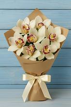 Букет цветов из:  Орхидеи и Розы в Зернограде